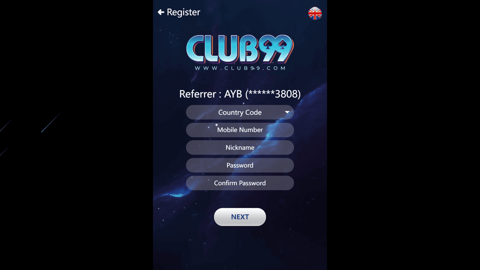 Club99 Member Registration
